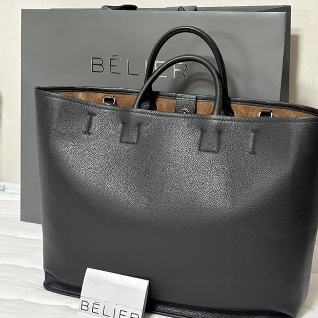 [벨리에/토트백] 가죽 토트백 모델명 케빈