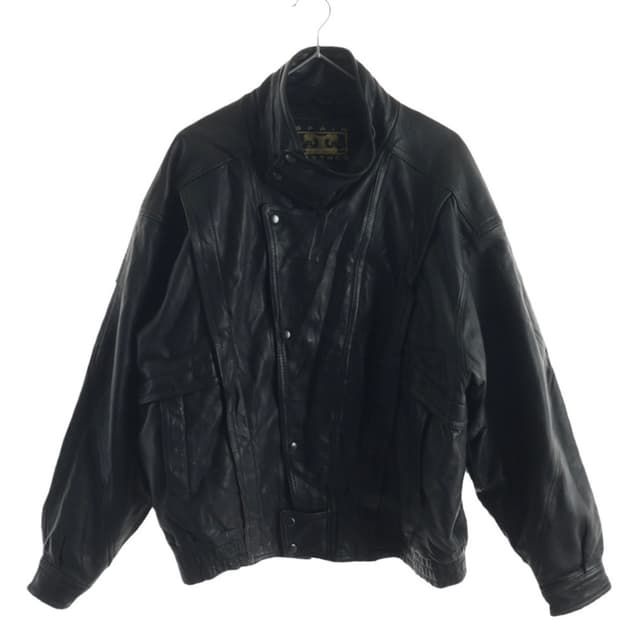 빈티지 레더 봄버 자켓