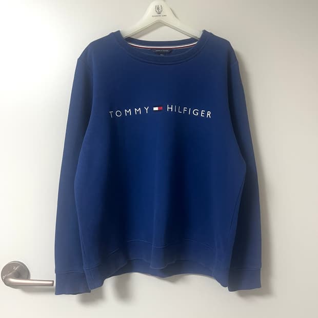 타미힐피거 기모 맨투맨