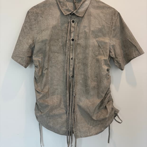 Silent by damir doma grey sarin shirt