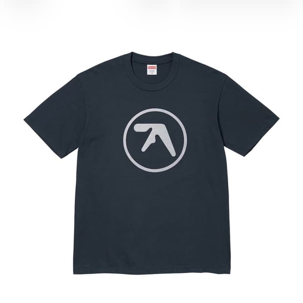 슈프림 x 에이펙스 트윈 네이비 M 새상품