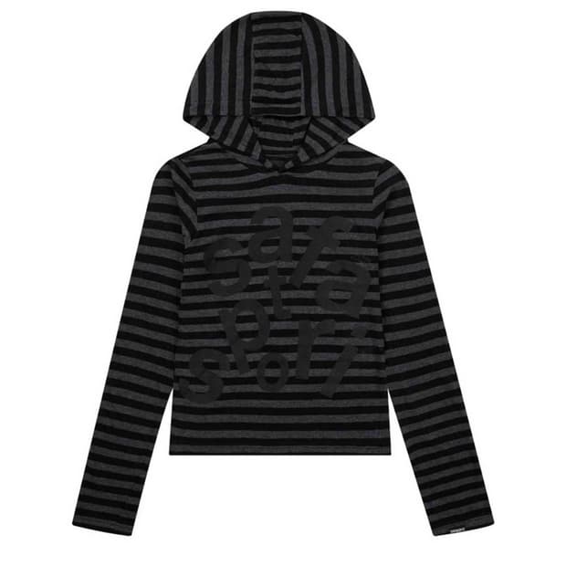 사파리스팟 1/2 스트라이프 후디