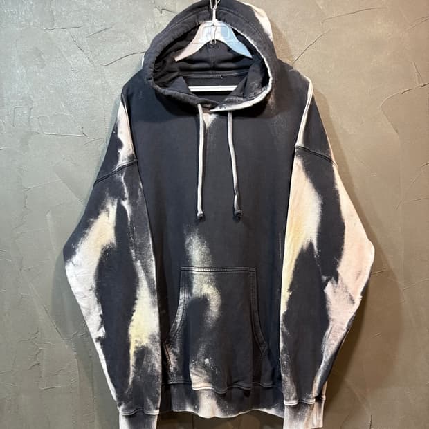 [M] DIESEL 디젤 타이다이 워싱 빈티지 후드티