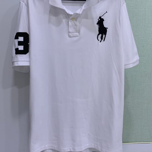 폴로 빅포니 화이트 블랙