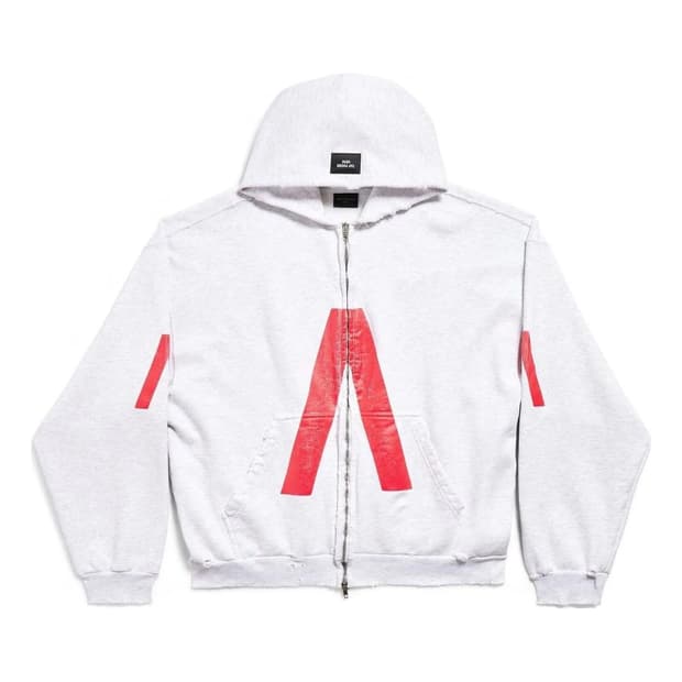 발렌시아가 music archive hoodie M