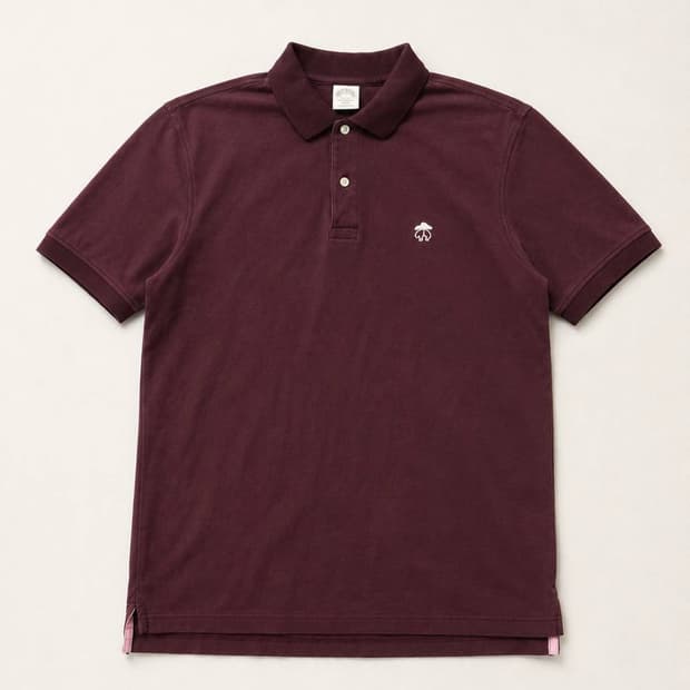 Brooks Brothers 브룩 브라더스 버건디 PK