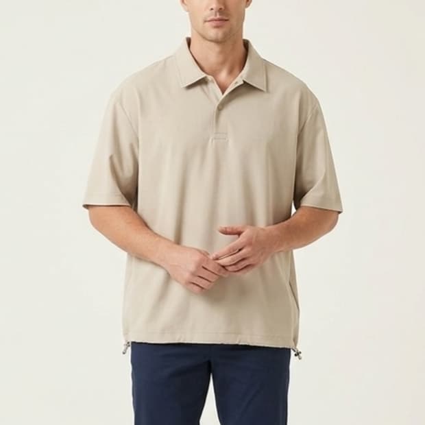 [110]스파오포맨 릴렉스핏 카라 티셔츠