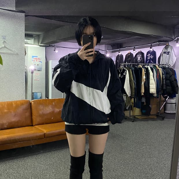 나이키 빅스우시 우븐 배색 바람막이 B3038