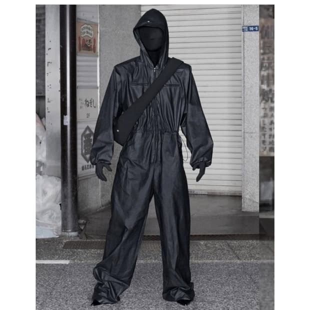 이지갭발렌시아가 코티드 코튼 오버롤 s