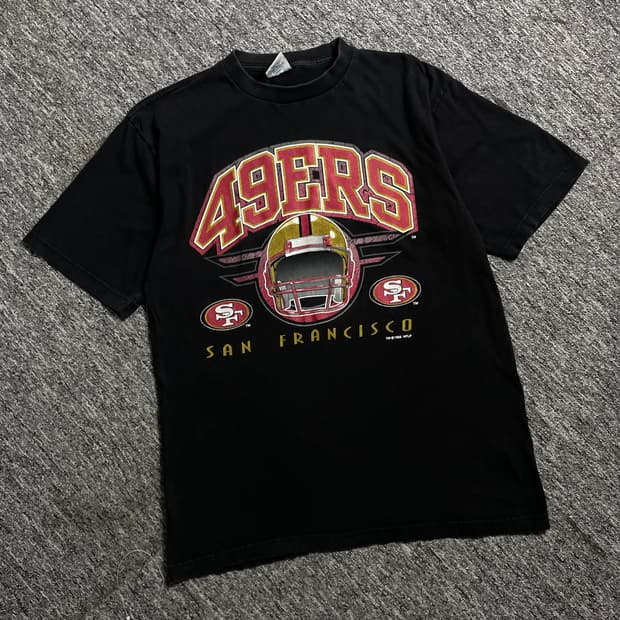 90s NFL 샌프란시스코 49ERS 빈티지 티셔츠y 2338