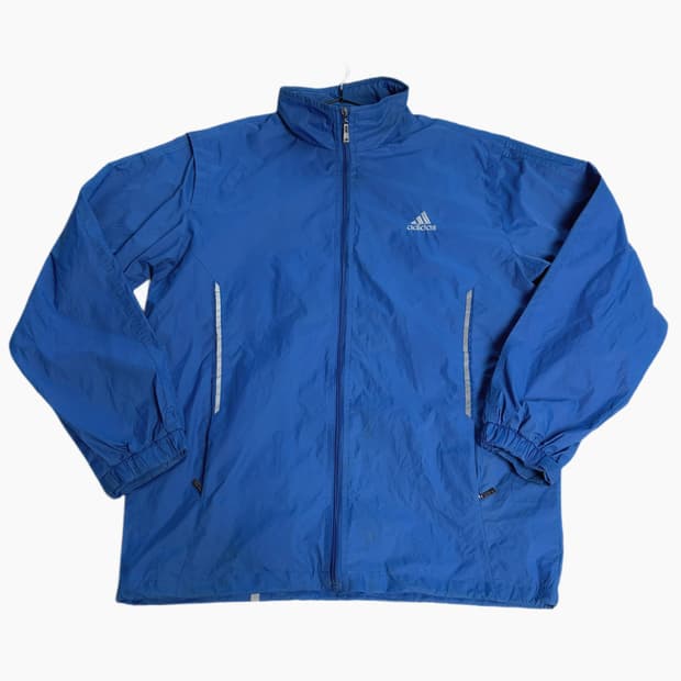 (이체시에눌) 일본 아디다스 블루 색상 대장 바람막이 자켓 