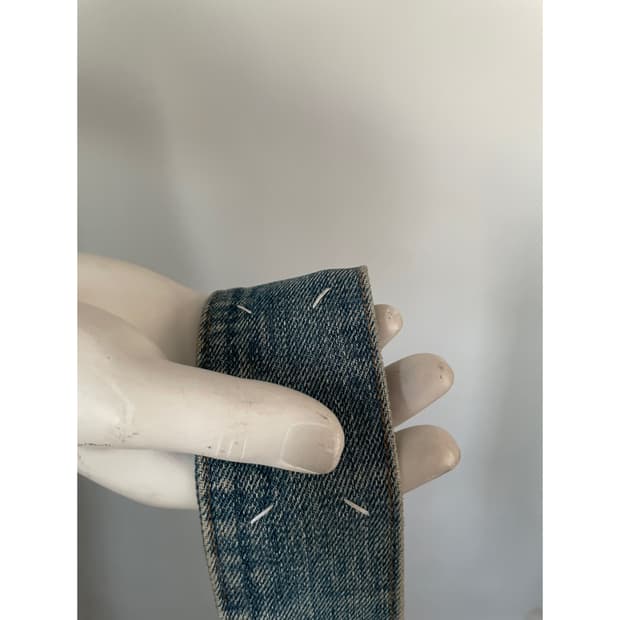 artisanal denim belt