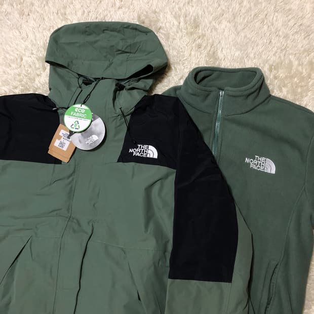 노스페이스 새상품 드라이벤트 자켓 바람막이 내피분리형