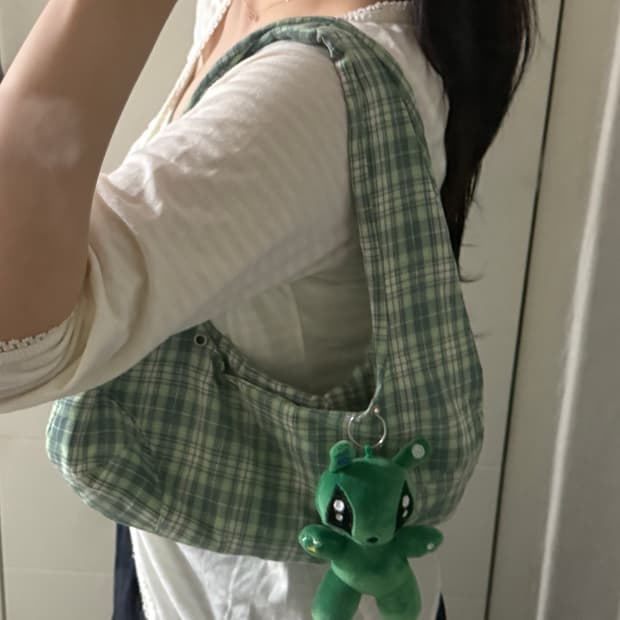 모리 외계인 가방 (키링 포함) 