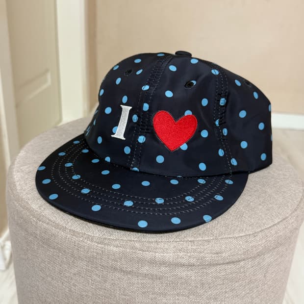 I❤️ 도트무늬 모자