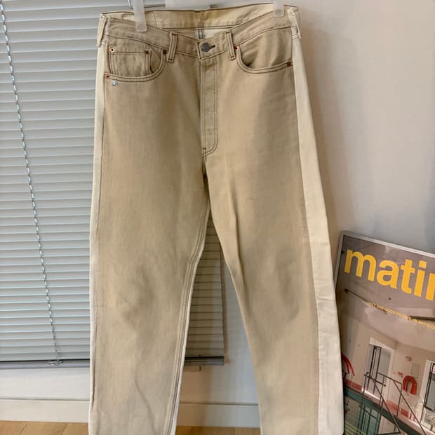 블레스 리바이스 베이지 투톤 진