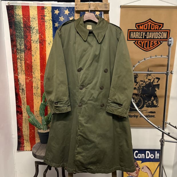 40s 오리지널 밀리터리 한국전쟁 미군장교 코트 1946년 모델 N439