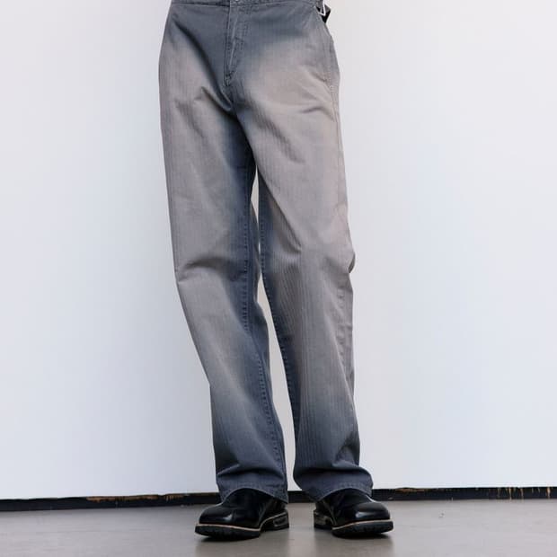 아워레가시 헤링본 트러커 트라우저 50 size