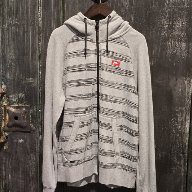 Nike Striped Full-Zip Hoodie