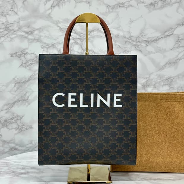 [풀구성] 셀린느 스몰 카바스 버티컬 트리옹프 토트백