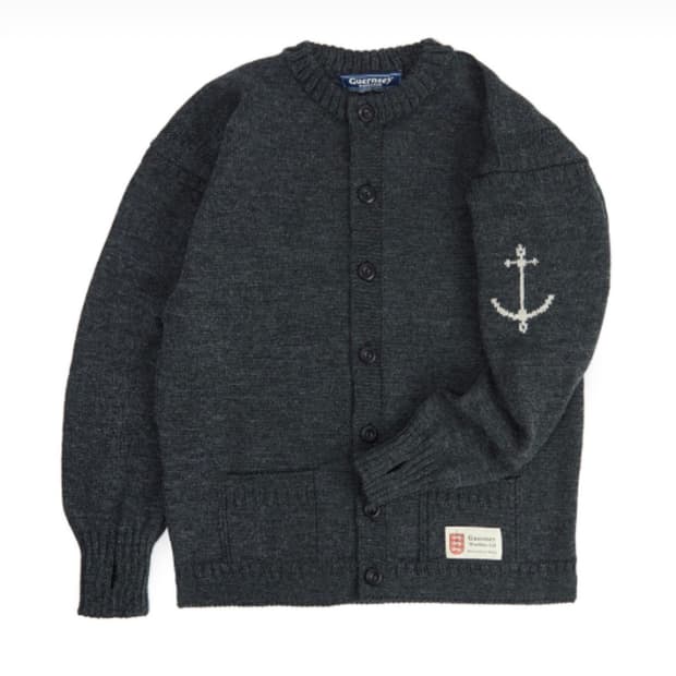 건지울른스 피셔맨 홀가먼트 가디건