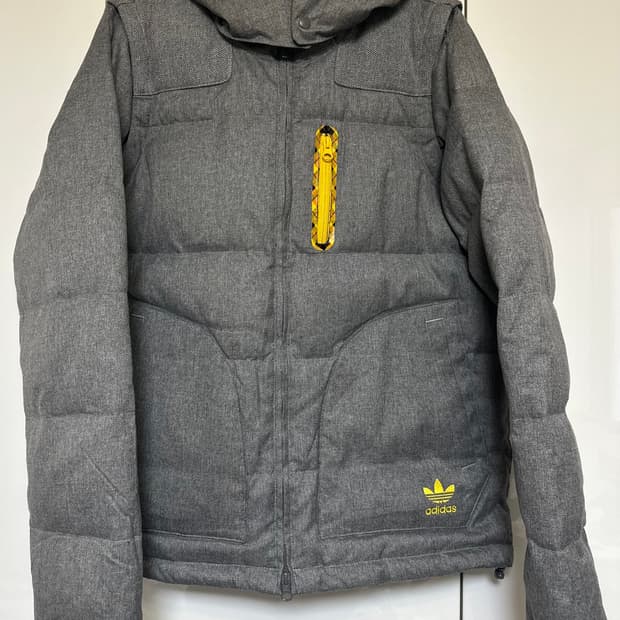 아디다스 구스다운 패딩