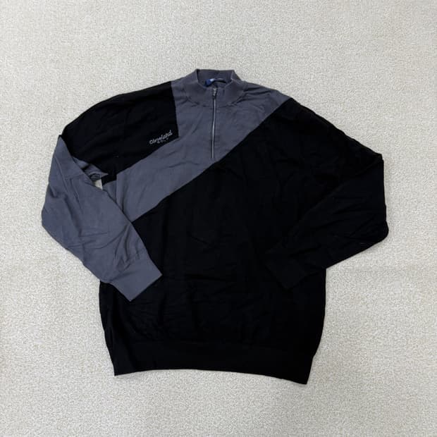 2XL 클리브랜드 골프 반집업 니트 0129T1