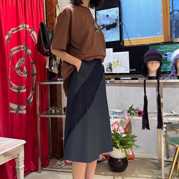 Golden goose deluxe  A line skirts