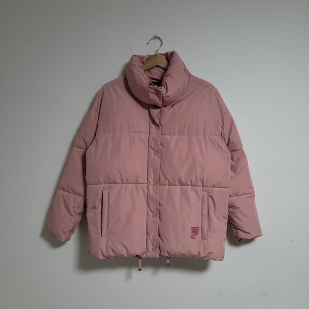 (90) Feltics 펠틱스 여성 숏 핑크 패딩