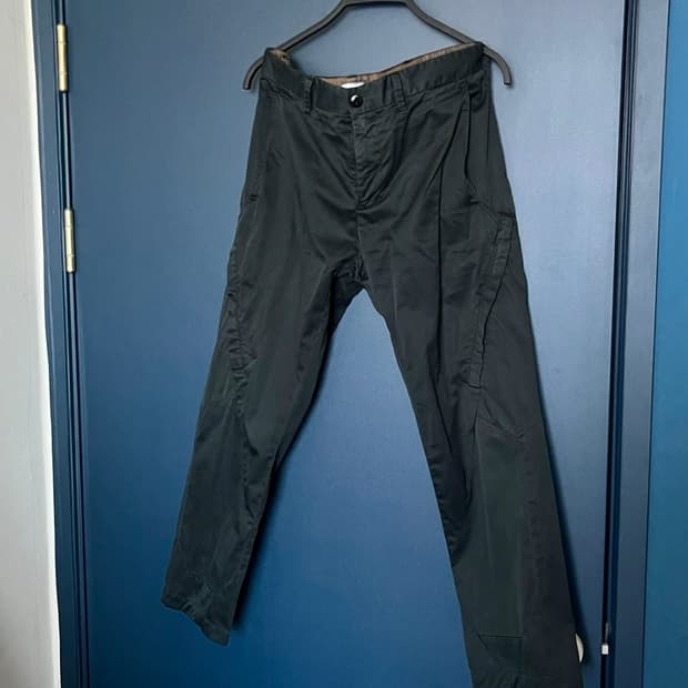 Cp컴퍼니 블랙 카고팬츠