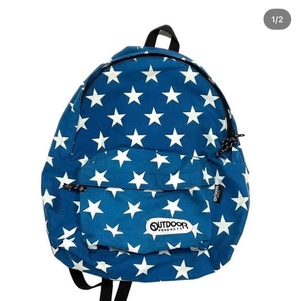 위시코어 별무늬 빈티지 백팩 아웃도어프로덕츠