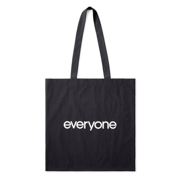 에브리원 everyone 토트백 블랙