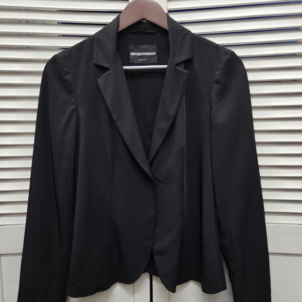 엠포리오아르마니 블랙 블레이져 자켓