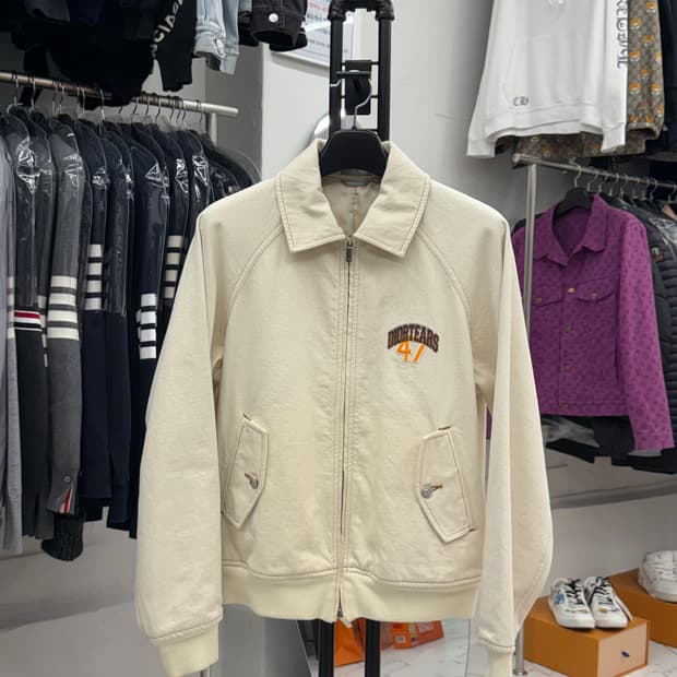 [48] 디올 X 데님티어스 코튼 블루종 자켓