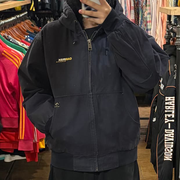 [HI] VTG 드라이덕 카맥스 후드 워크 자켓 네이비