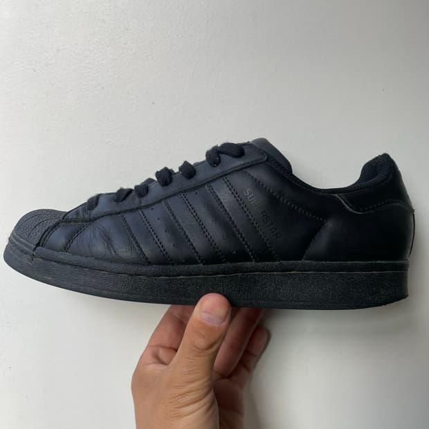 아디다스 슈퍼스타 트리플 블랙 250