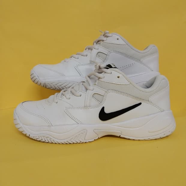 남성 나이키 코트라이트2 테니스화, 배드민턴화, 운동화 (255)