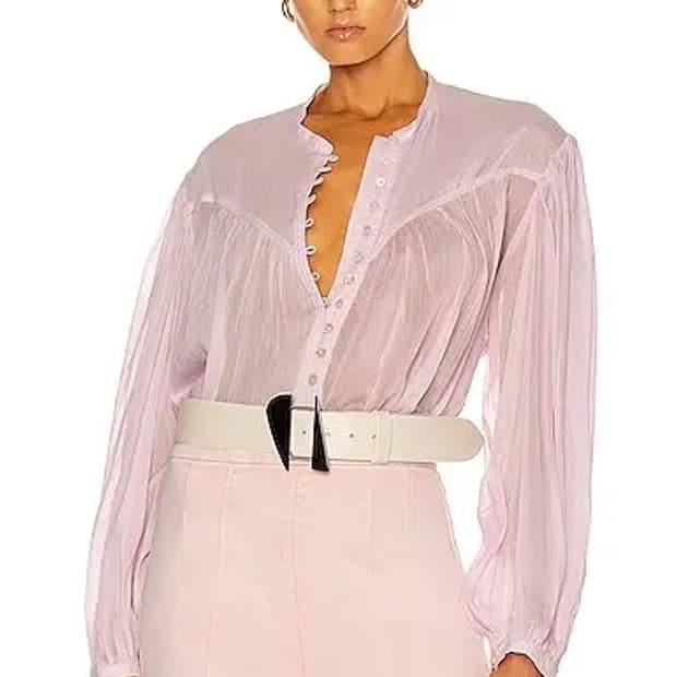 정품 이자벨마랑 킬레이디아 블라우스 연핑크