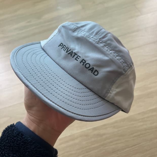 PRRC 러닝캡 쿨그레이 새제품 팝니다.