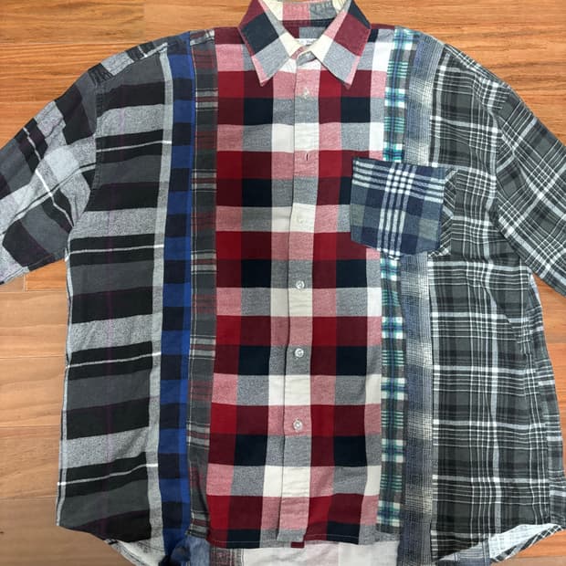 리빌드바이니들스 플란넬 셔츠 XL