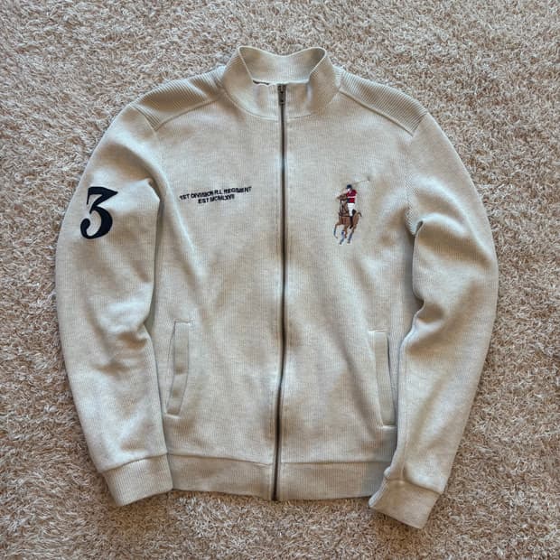 폴로 랄프로렌 빅포니 니트집업