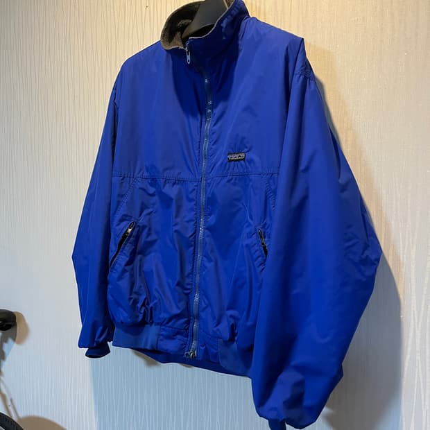 80s 파타고니아 쉘드 신칠라 투웨이 봄버 XL