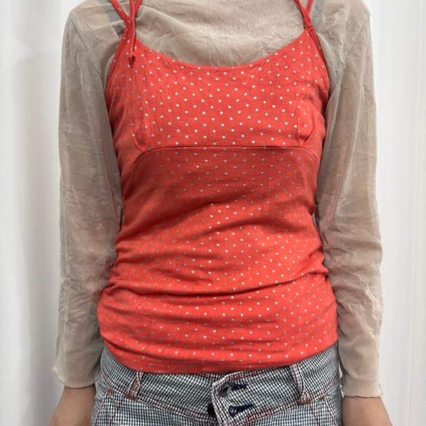 dot sleeveless