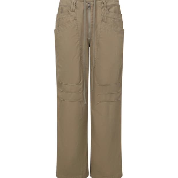 OVERLAP PINTUCK PANTS (UNISEX) VINTAGE B