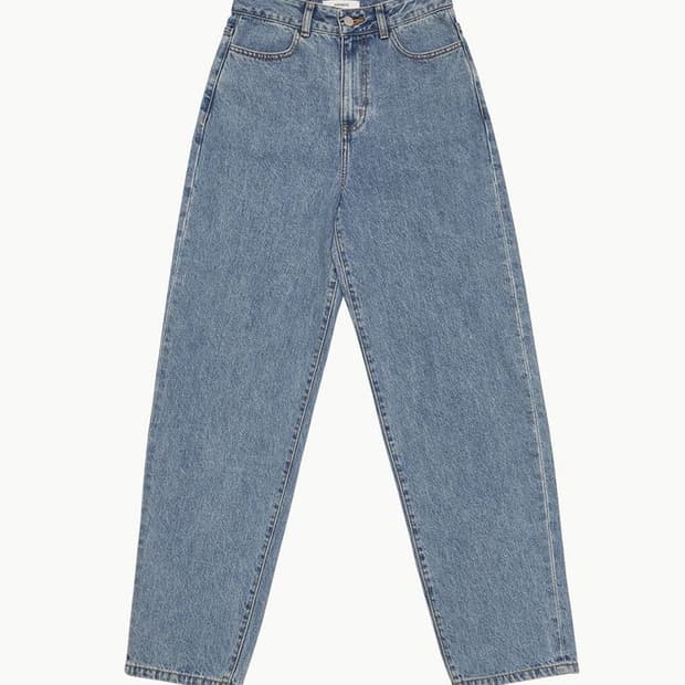 *가격조정X/판매중단예정* 아모멘토 시그니처 코튼 데님 미드 블루