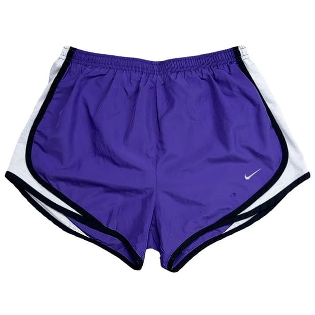 NIKE 드라이핏 여성용 러닝 쇼츠 퍼플 S