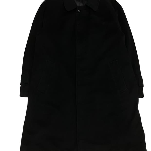 WALTER ITALY cashmere coat 블랙 코트