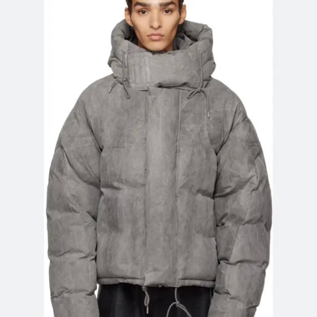 엔타이어스튜디오 SOA 패딩 그레이 (S)