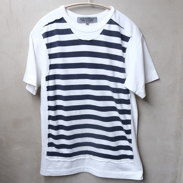 Comme des garcons 굿디자인샵 스트라이프 반팔티s