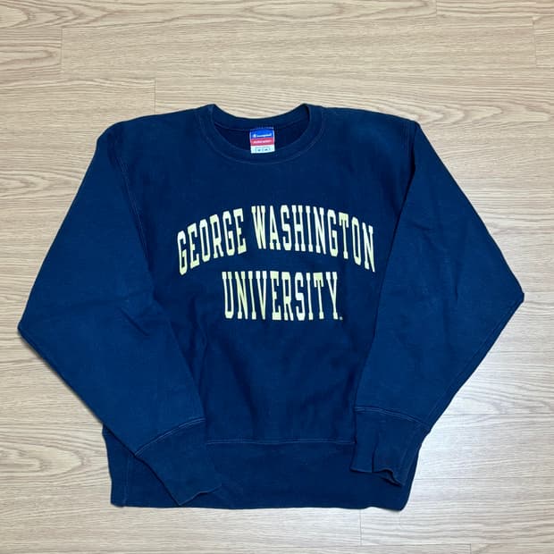 00's 챔피온 리버스위브 맨투맨 스웻셔츠 네이비 M